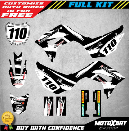 Custom Graphics Full Kit for Honda CRF 110 (2019-2020) SAFARI STYLE Stickers