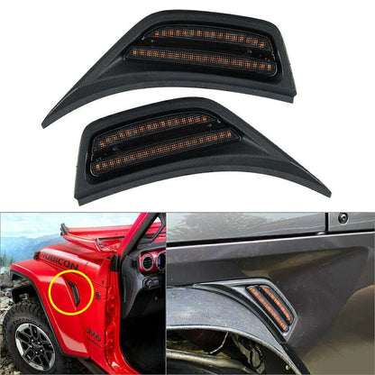 Front Fender Side Marker Light for Jeep Wrangler JL (2018-2020)