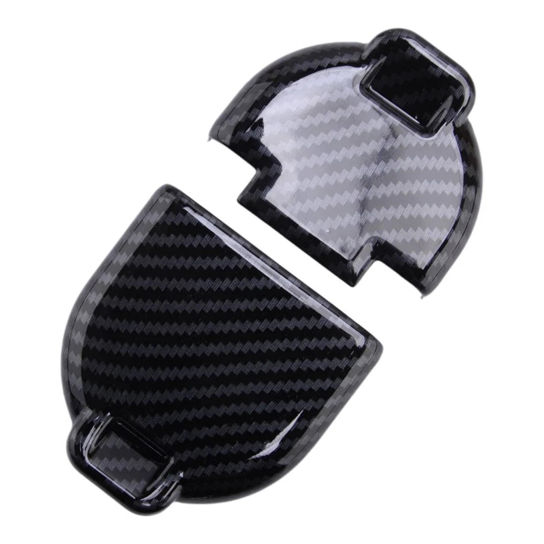Carbon Fiber ABS Rear Bumper Tow Connector Cover for Dodge Ram (2019-2024)