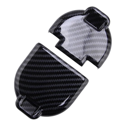 Carbon Fiber ABS Rear Bumper Tow Connector Cover for Dodge Ram (2019-2024)