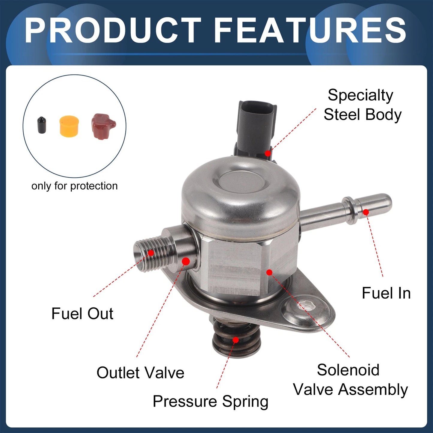 High Pressure Fuel Pump for Buick Regal 2014-2017 for Malibu (2014-2017)