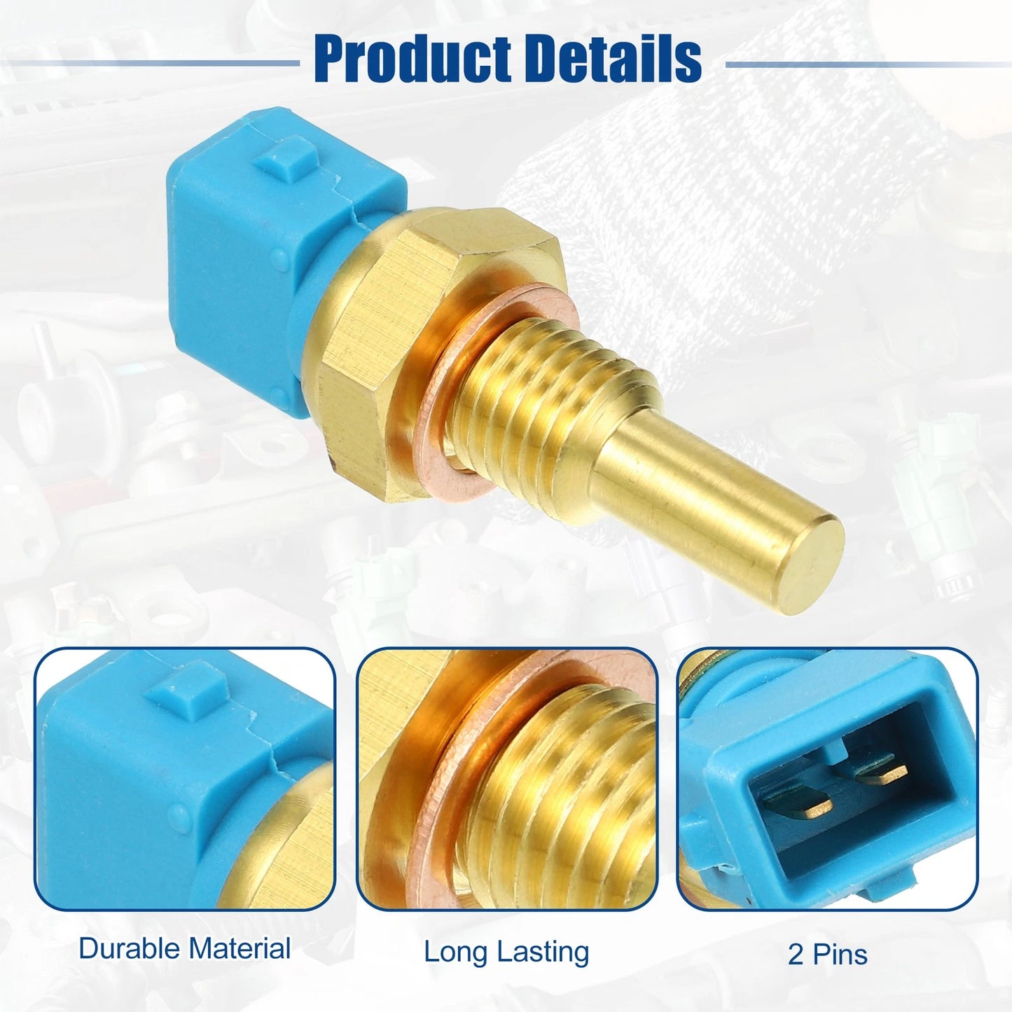 Coolant Temperature Sensor for BMW 318i E30 (1984)