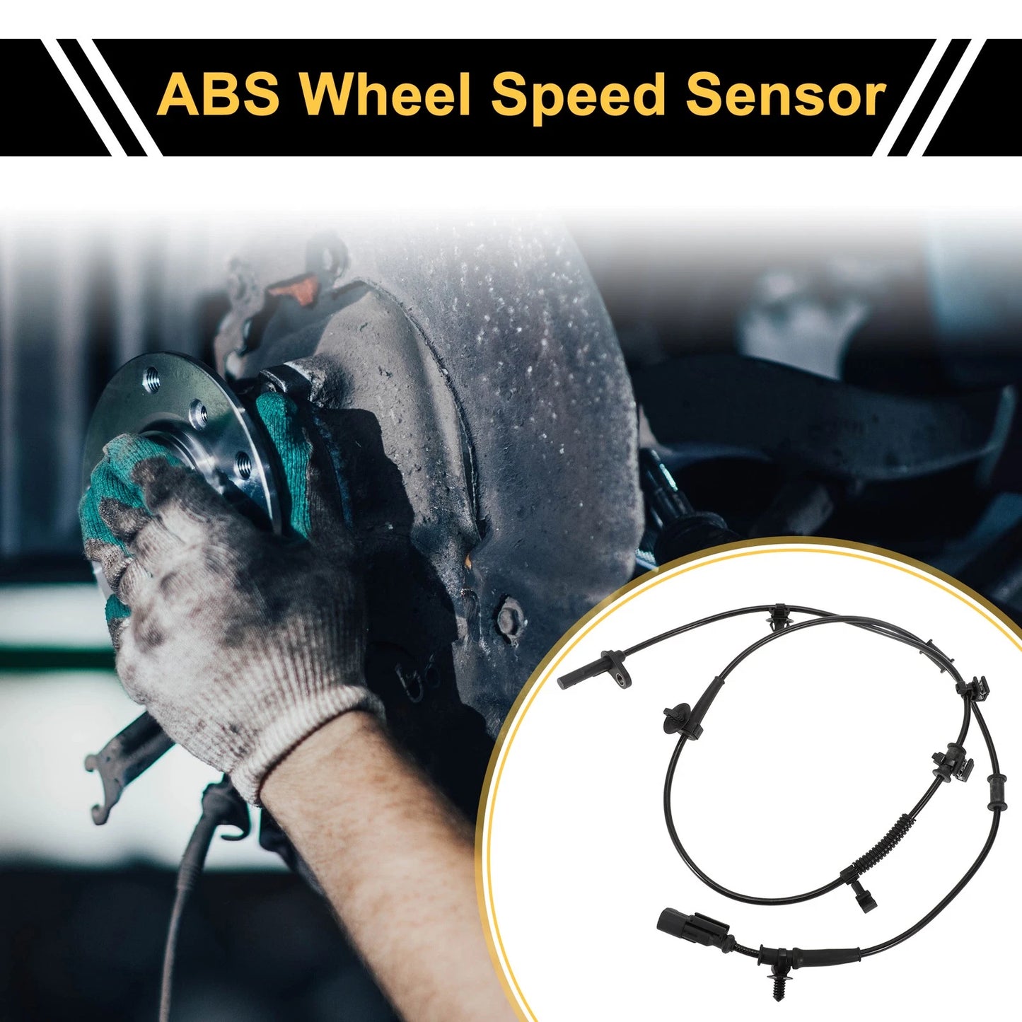 ABS Wheel Speed Sensor for Ford Ranger (2010-2011) - 1 x Rear Left Sensor