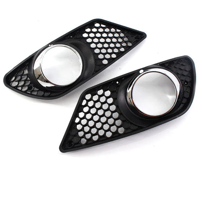 Left & Right Fog Light Grille Covers for Mercedes-Benz C300 C350 (2008-2015)