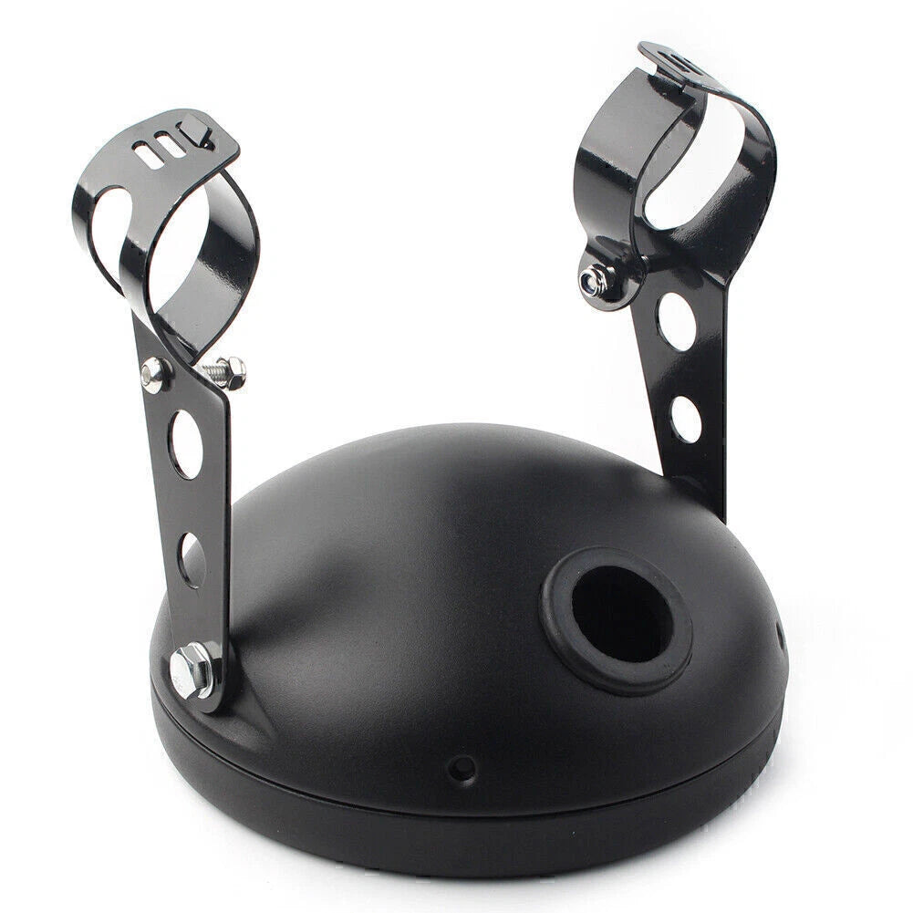 7-Inch Retro LED Headlight Shell & Mount Bracket for Harley Motorcycle