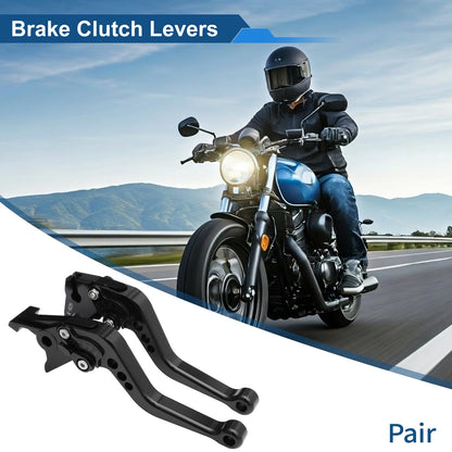 Adjustable Short Brake Clutch Lever 1 Pair for Kawasaki ZX-9R (2000–2003)