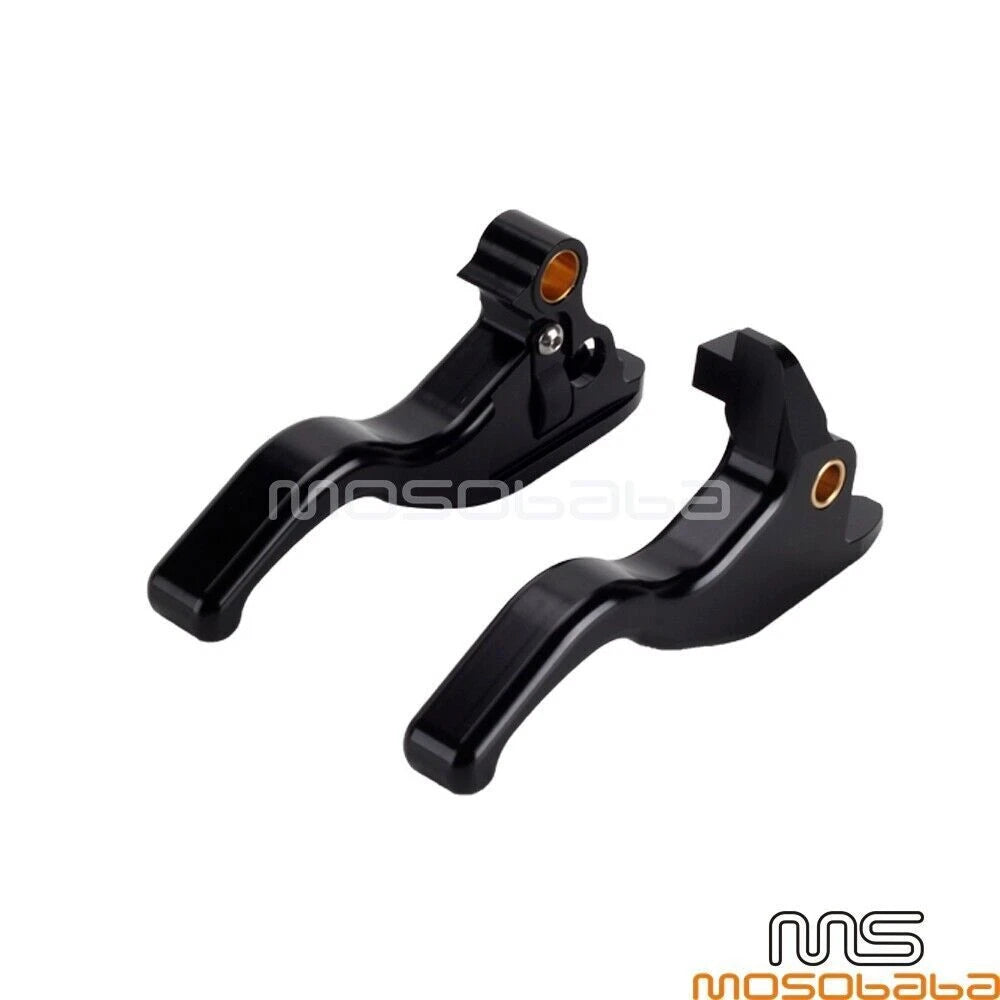 Finger Hand Brake Clutch Levers for Harley Softail Low Rider FXLRS (15-22)