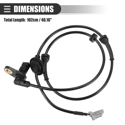 Front Wheel Speed Sensors for Nissan X-Trail T30 2.5L (2003-2007)