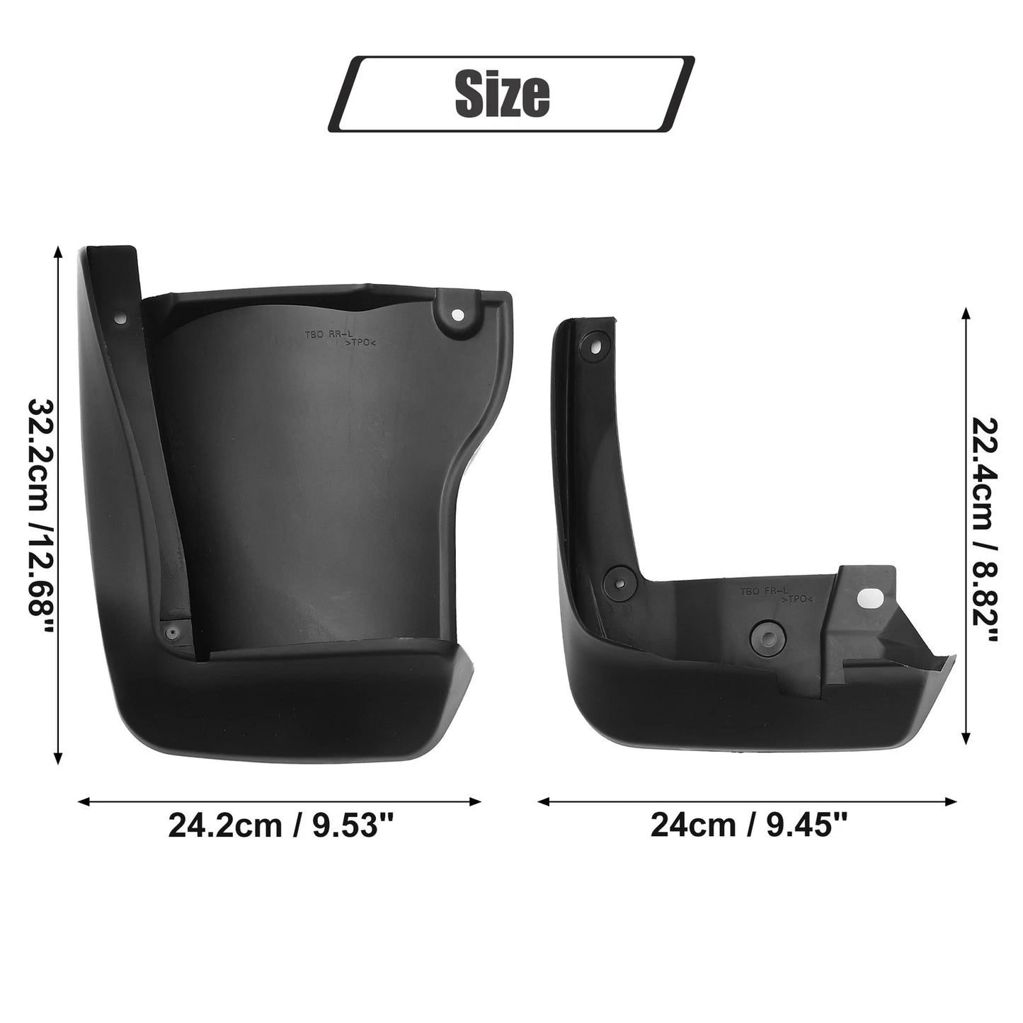 Mud Flaps Splash Guards for Honda Accord