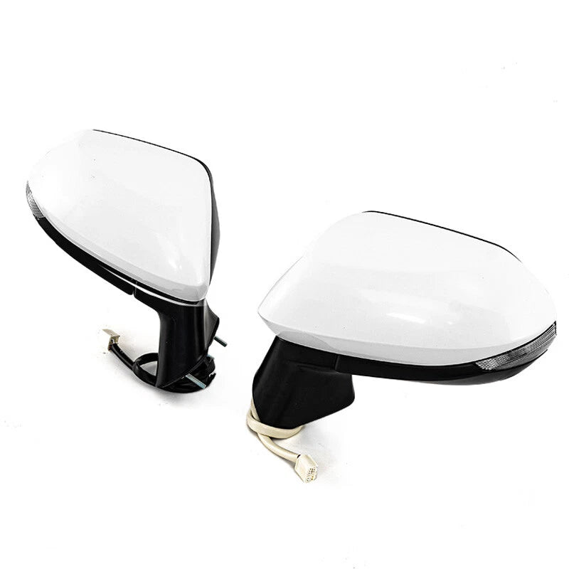 2 x Outside Rear View Mirrors w/Turn Signal for Toyota Corolla (2019-2022)