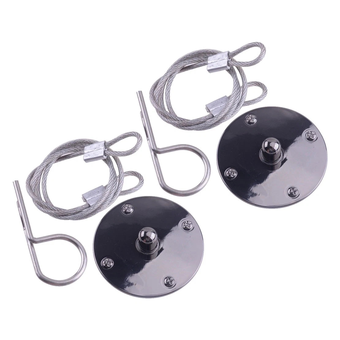Universal Car Bonnet Lock Pin Plate Hood Pin Lock Kit for Various Models