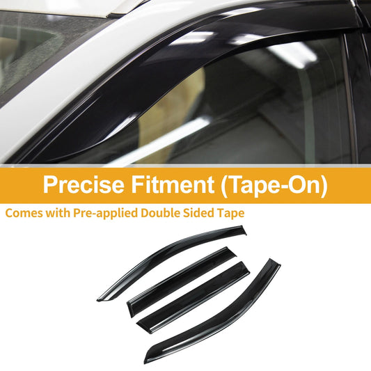 Window Deflectors / 1 Set / Vent Visors for Toyota Corolla Cross (2022–2024)