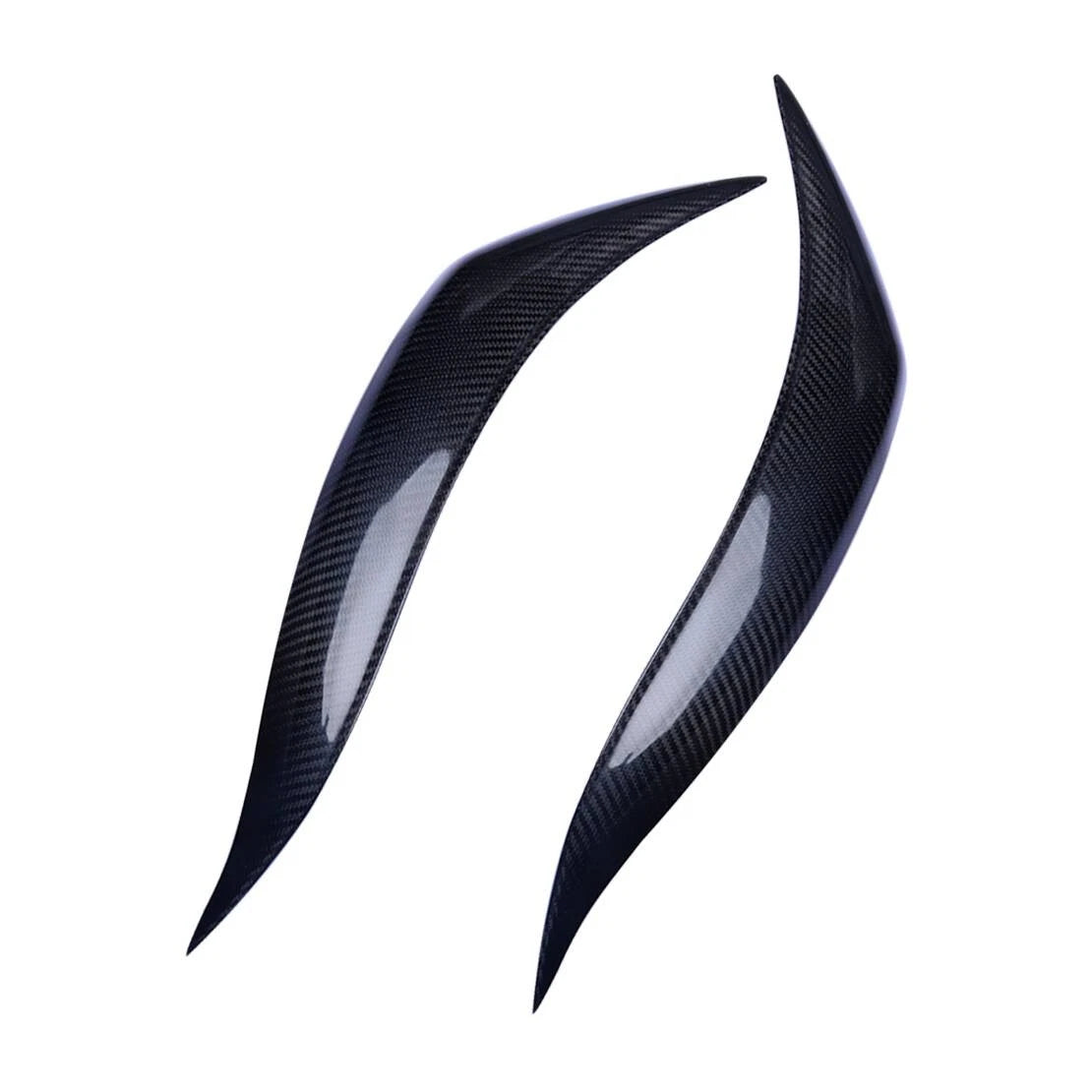 2 x Headlight Eyebrow Cover Trim for Toyota Corolla (2011-2013)