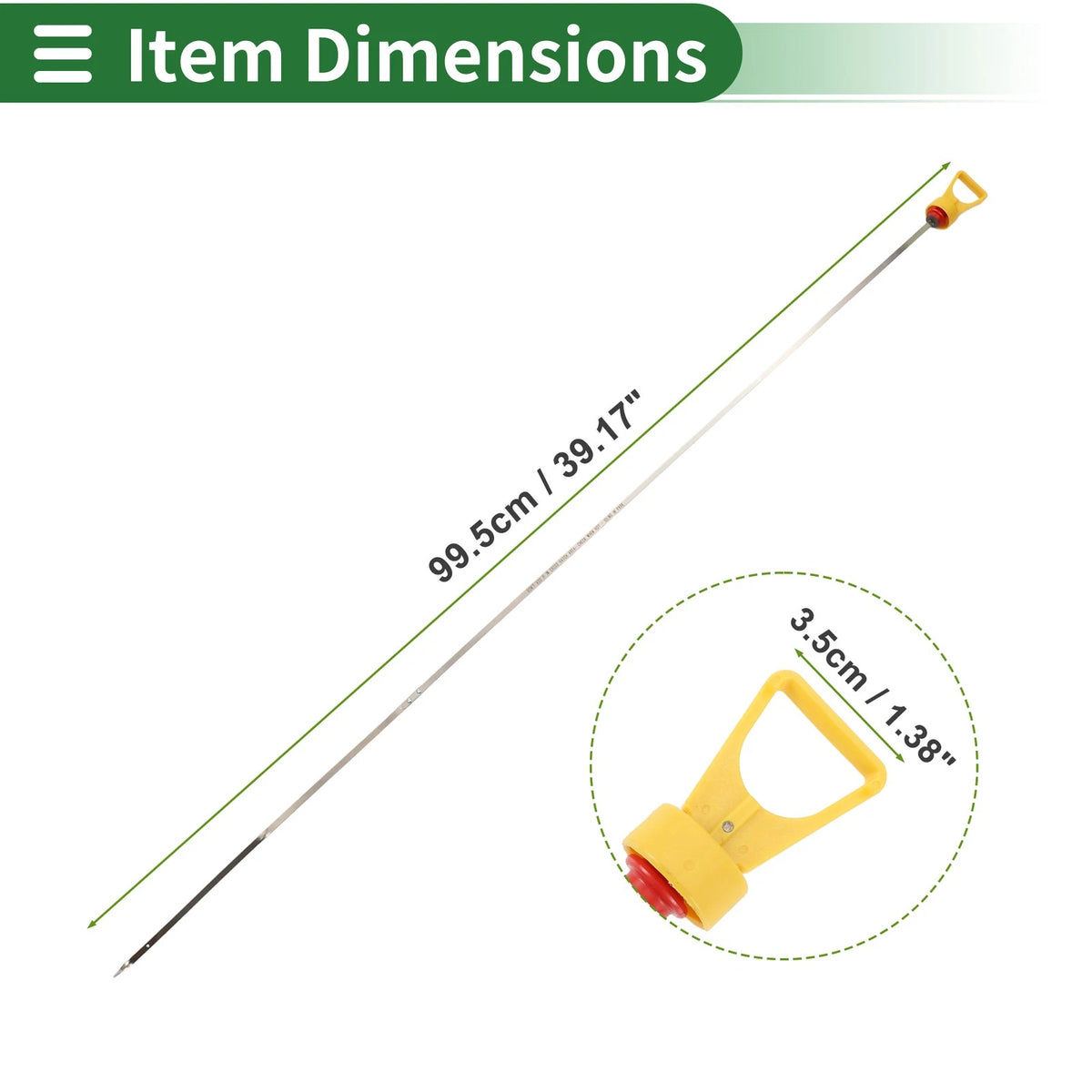 Engine Oil Dipstick for Ford F-150 8 Cyl 5.4L (2005-2008)