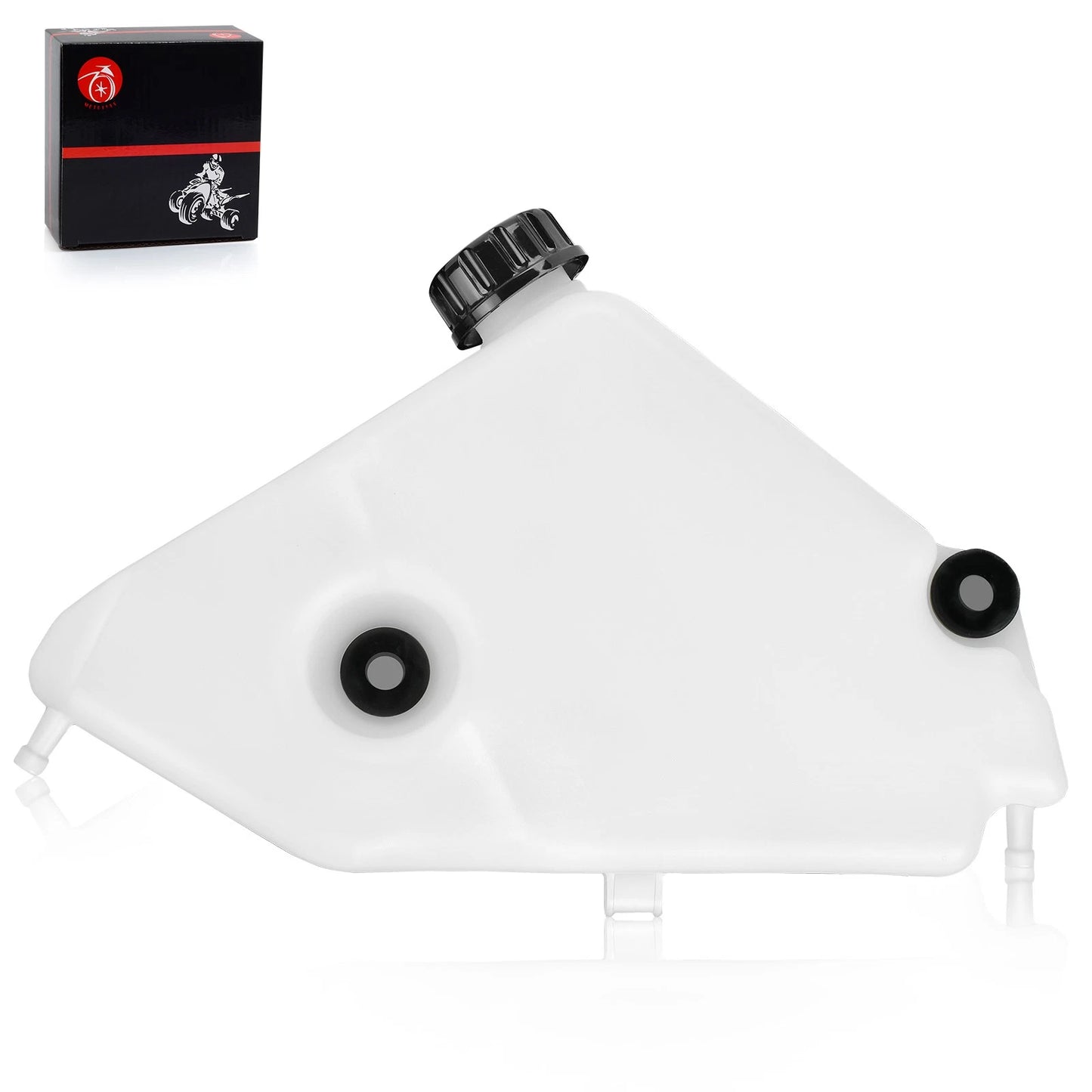 Coolant Tank Bottle W/ Caps for Kawasaki Ninja ZX-10R ZX1000D (2006–2007)