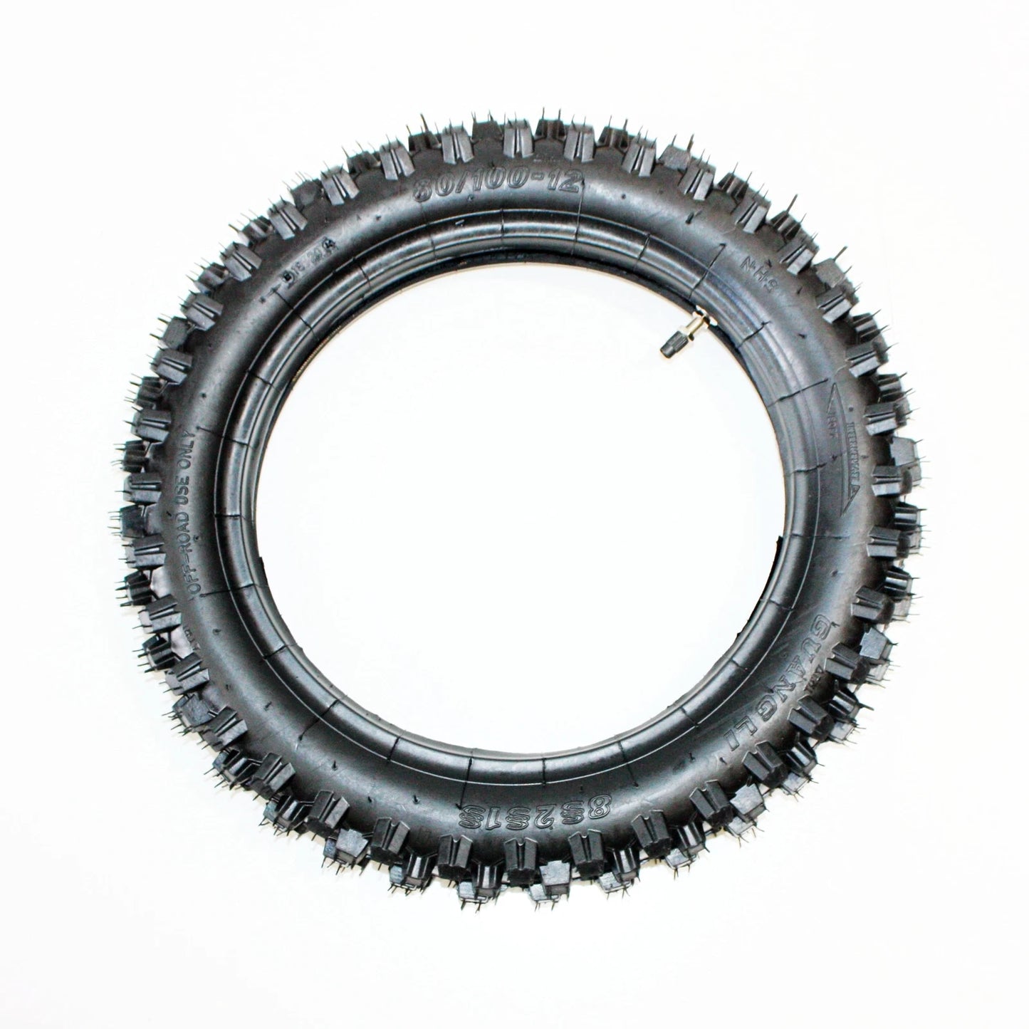 14" Front & 12" Rear Knobby Tires + Tubes for PIT PRO TRAIL DIRT BIKE