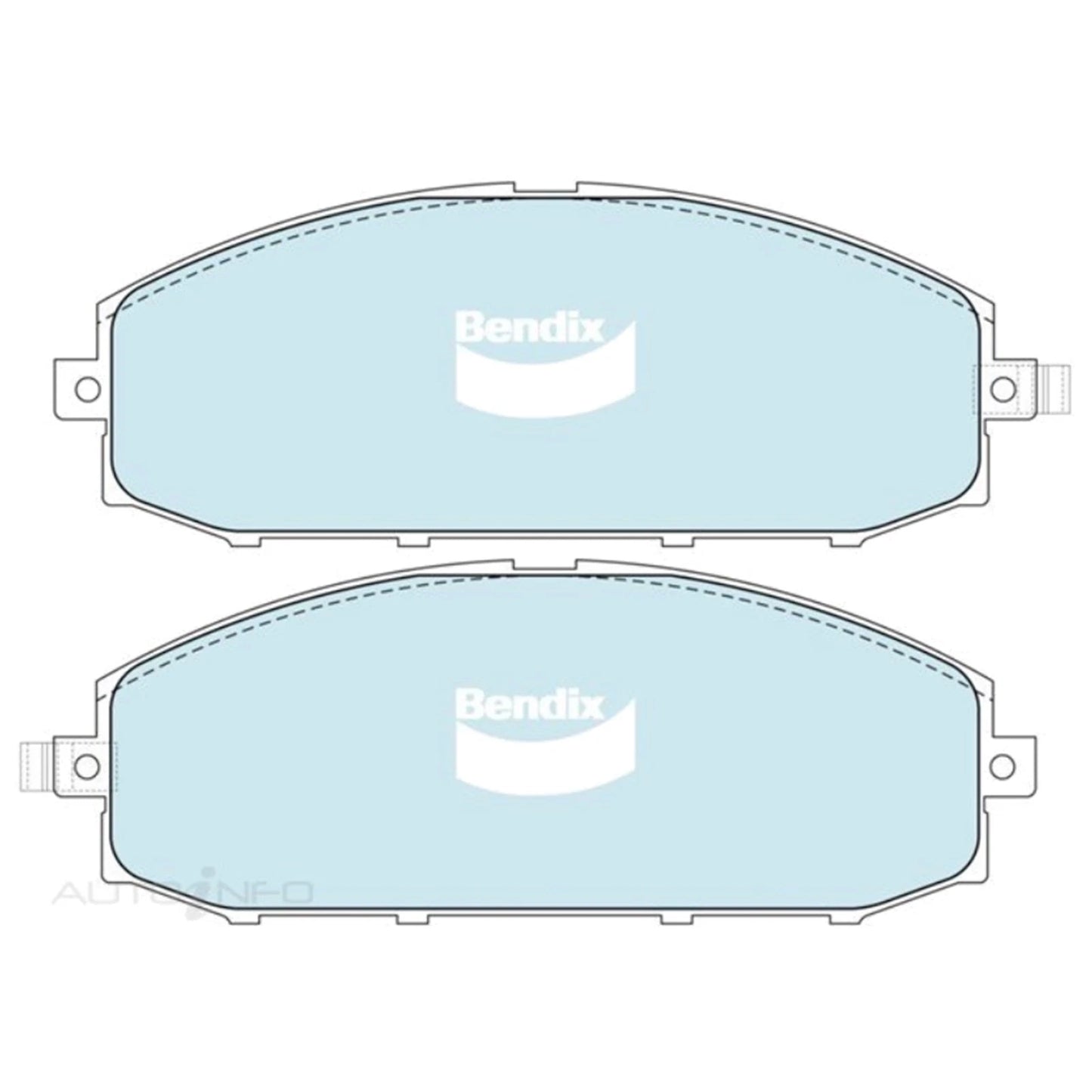 Front Disc Brake Pad 4.2L 4.5L 4.8L 3.0L for Nissan Patrol GU