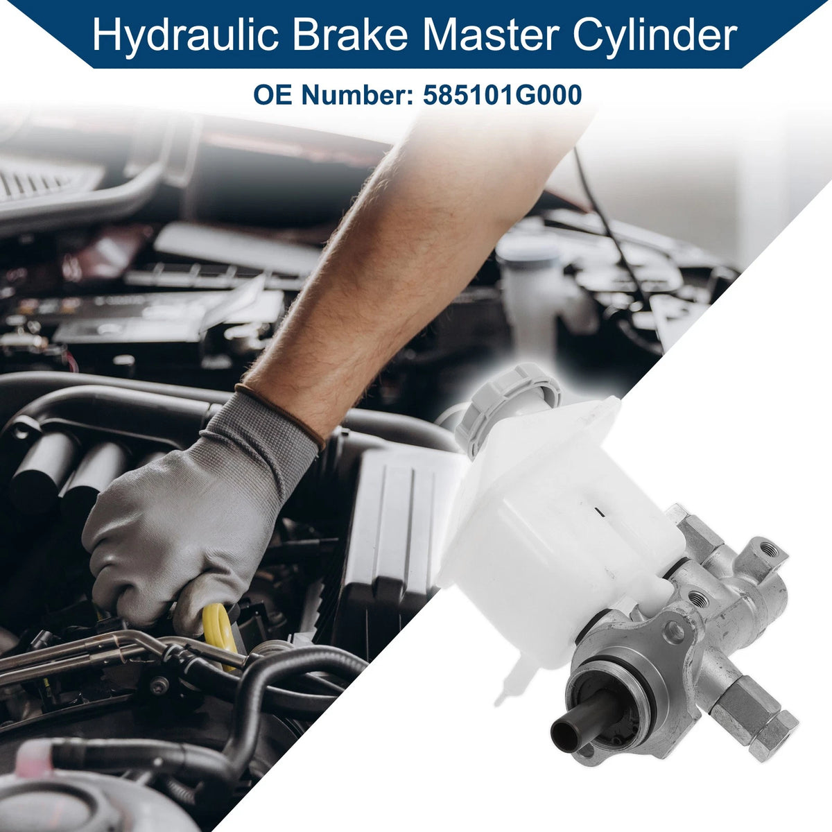 Brake Master Cylinder with Reservoir for Hyundai Accent (2006-2010)