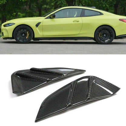 Carbon Fiber Side Fender Air Vent Trim for BMW 4 Series G82 G83 (2021-2022)