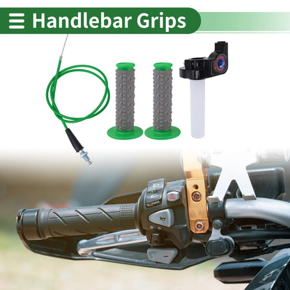 Grips Cover Kit 7/8" 22mm Motorcycle Hand Grips for Motorcycle