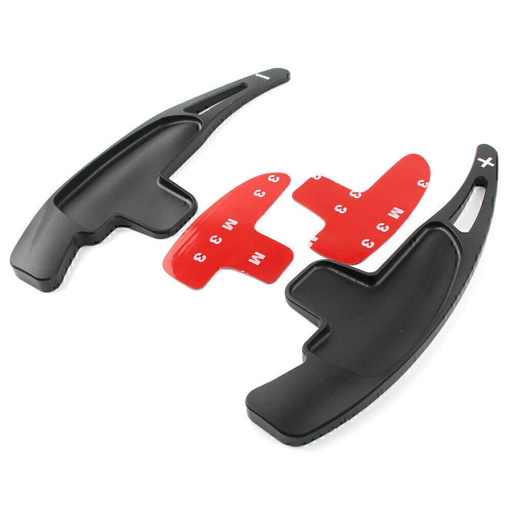 Black Steering Wheel Shift Paddle Extensions for Mercedes Benz W176 C63
