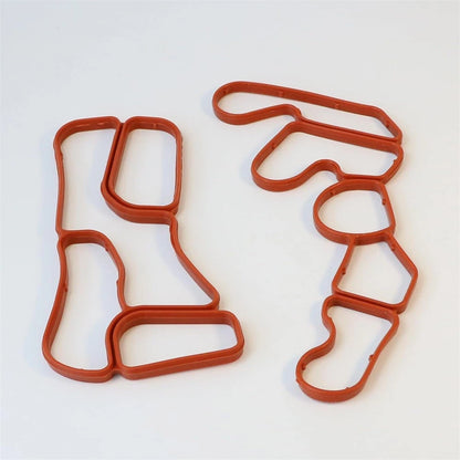 Engine Oil Filter Housing Gasket Seal Kit for Mercedes-Benz M272 (2004-2015)