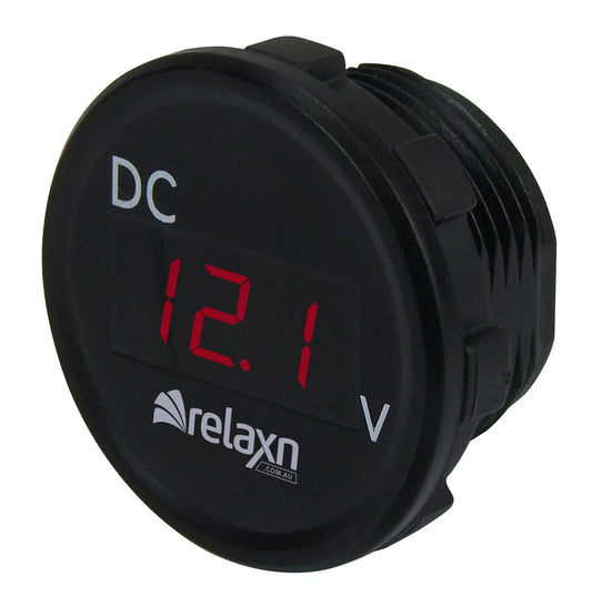 Volt Meter Digital 2.5-30V Gauge for Car/Truck/Marine/4WD Battery