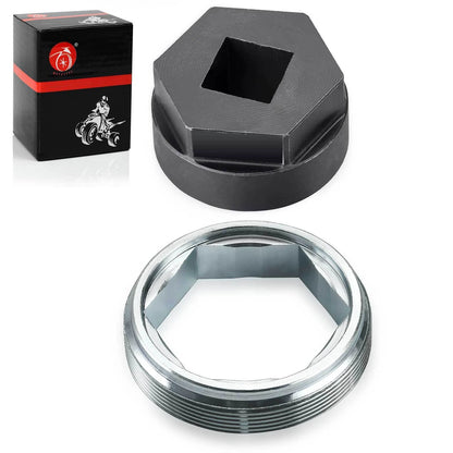 Steering Stem Bearing Nut Puller Tool Kit for Yamaha Raptor 350/660/700
