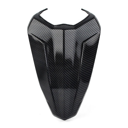 Carbon Fiber Rear Pillion Seat Cover for Yamaha YZF R15 (2017-2021)