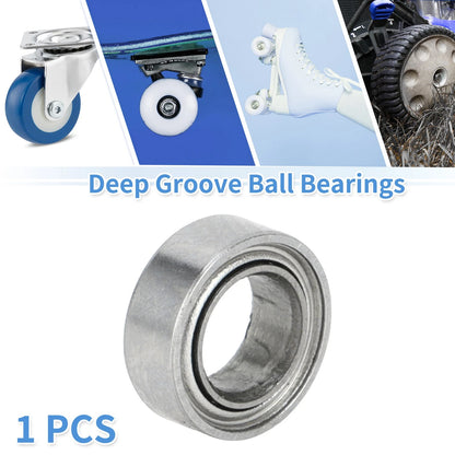 Deep Groove Ball Bearings / 4x7x2.5mm / Scooter Skateboard Wheel