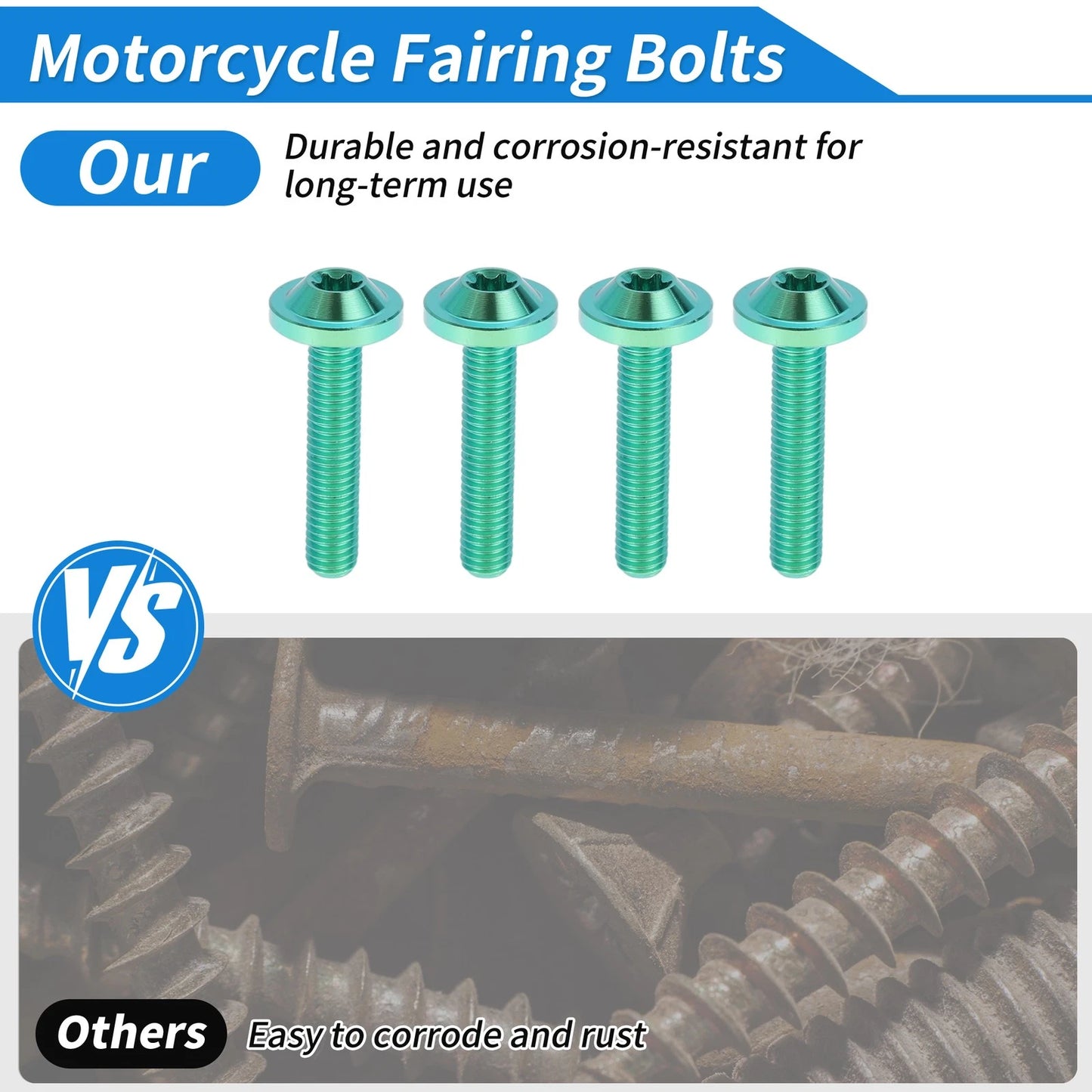 Windshield Bolts for Harley Touring FLTRX Road Glide (2015–2023)