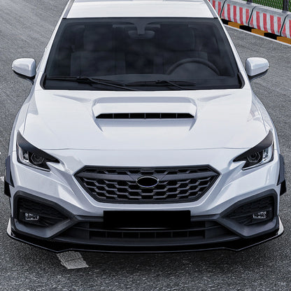 Headlight Eyebrow Trim Cover for Subaru WRX STI (2022-2025) Gloss Black
