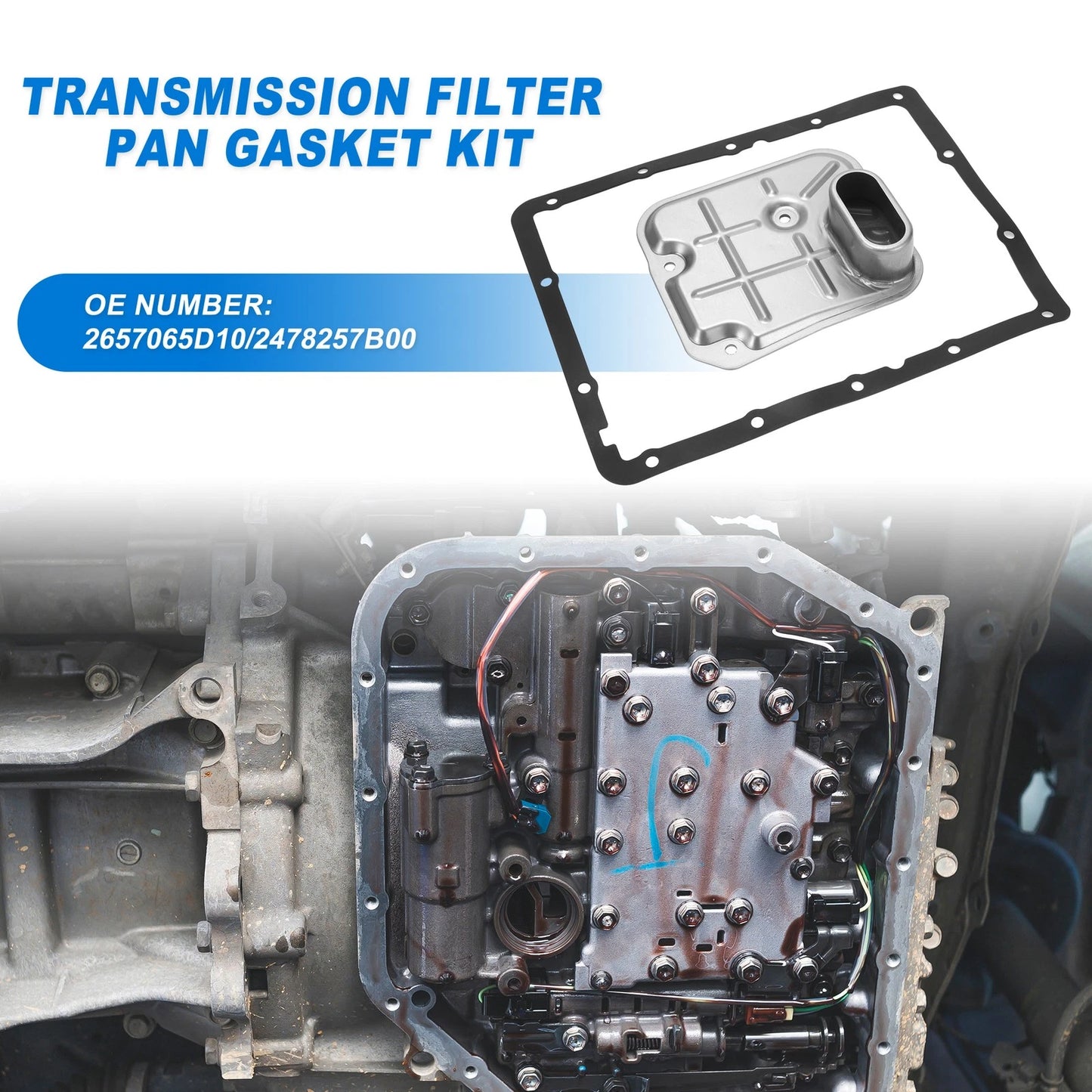 Auto Transmission Filter Oil Pan Gasket for Suzuki (No. 2657065D10)