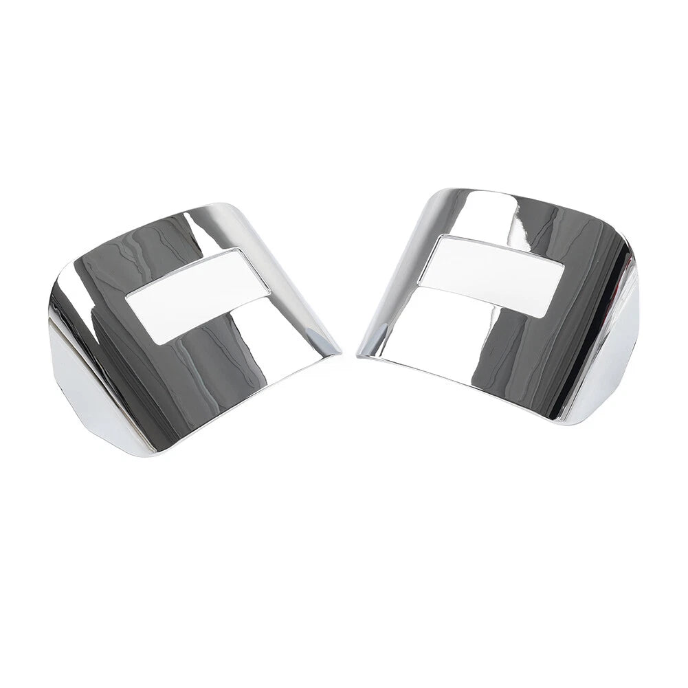 Chrome Tail Light Visor Covers for Harley Tri Glide, Street Glide (2009-2023)