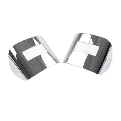 Chrome Tail Light Visor Covers for Harley Tri Glide, Street Glide (2009-2023)