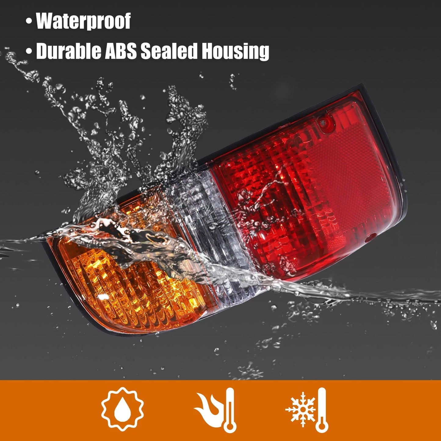 Car Tail Light Assembly for Toyota Tacoma 2001-2004 (2 x Lights)