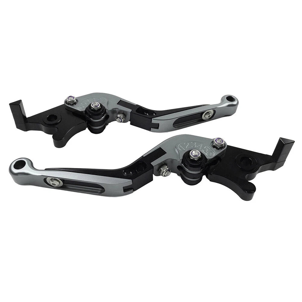 Titan Extendable Brake Clutch Levers for Kawasaki ZX1400 ZX14R ZZR1400 (06-17)