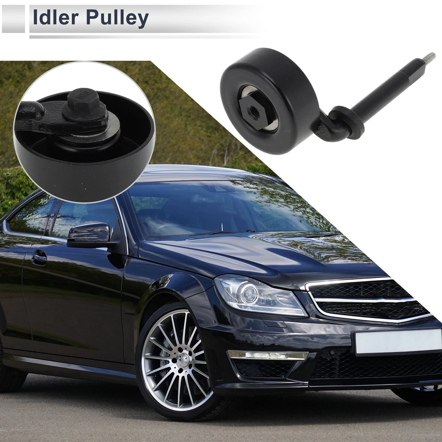 Drive Belt Idler Pulley for BMW 330d (1999 - 2010)