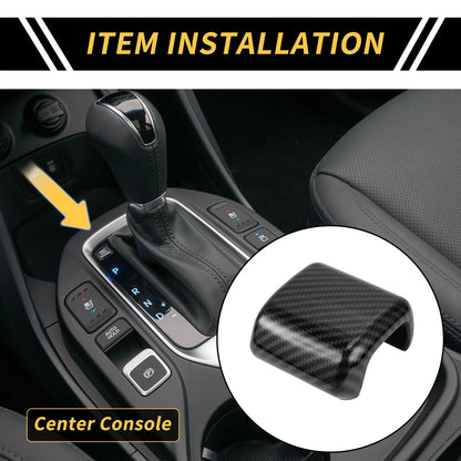 Carbon Fiber Pattern Gear Shift Knob Head Cover Trim for Toyota Tundra (2022–2024)