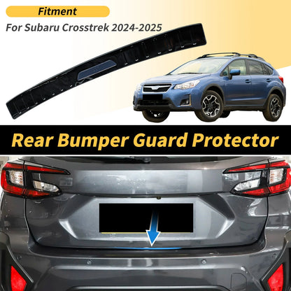Bumper Guards 1 Pc for Subaru Crosstrek (2024-2025) Titanium Tone