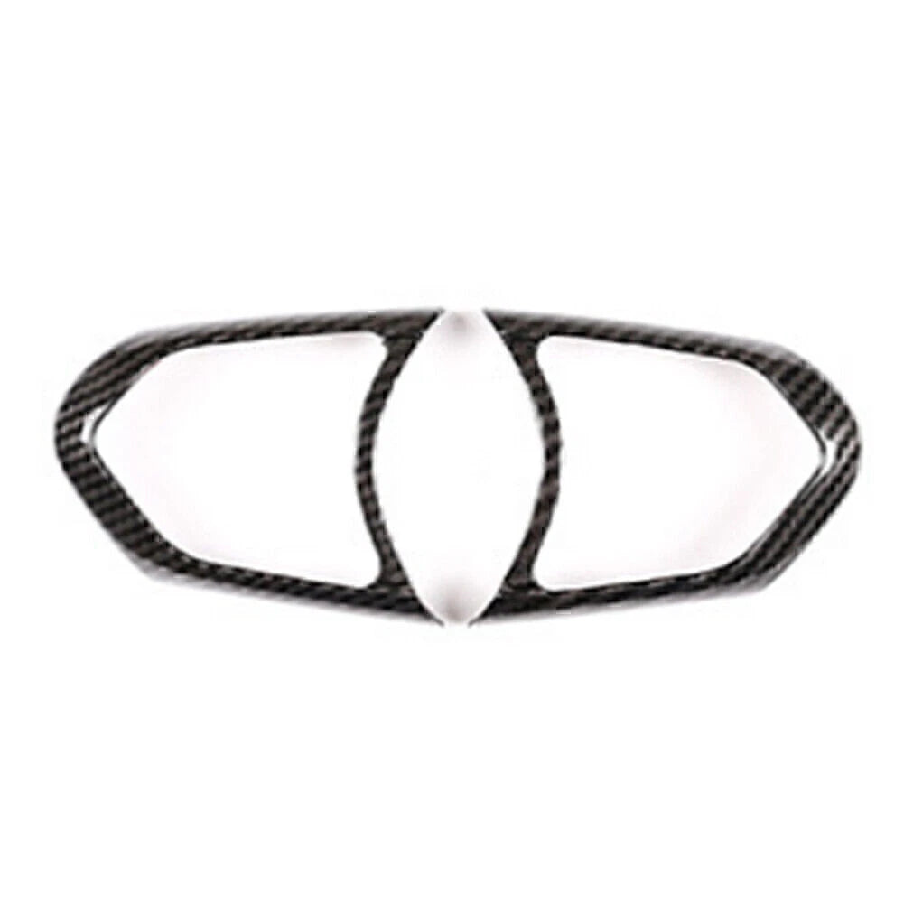 Carbon Fiber Steering Wheel Cover Trim for BMW M3 M4 M5 X5 (2012-2023)