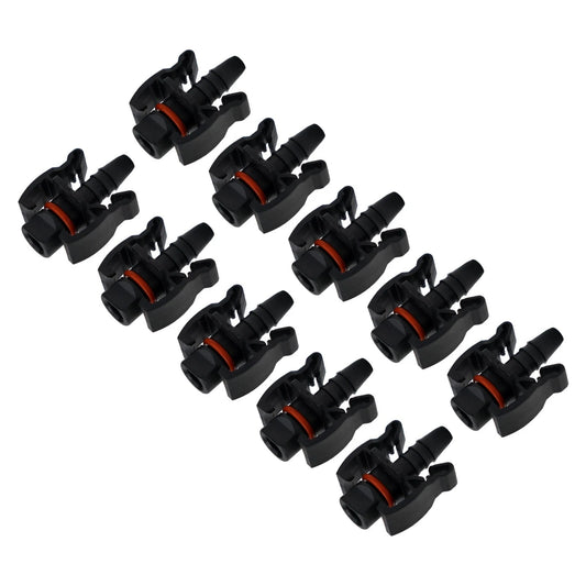 10 x Waterproof Expansion Tank Water Hose Connector for Auto Car