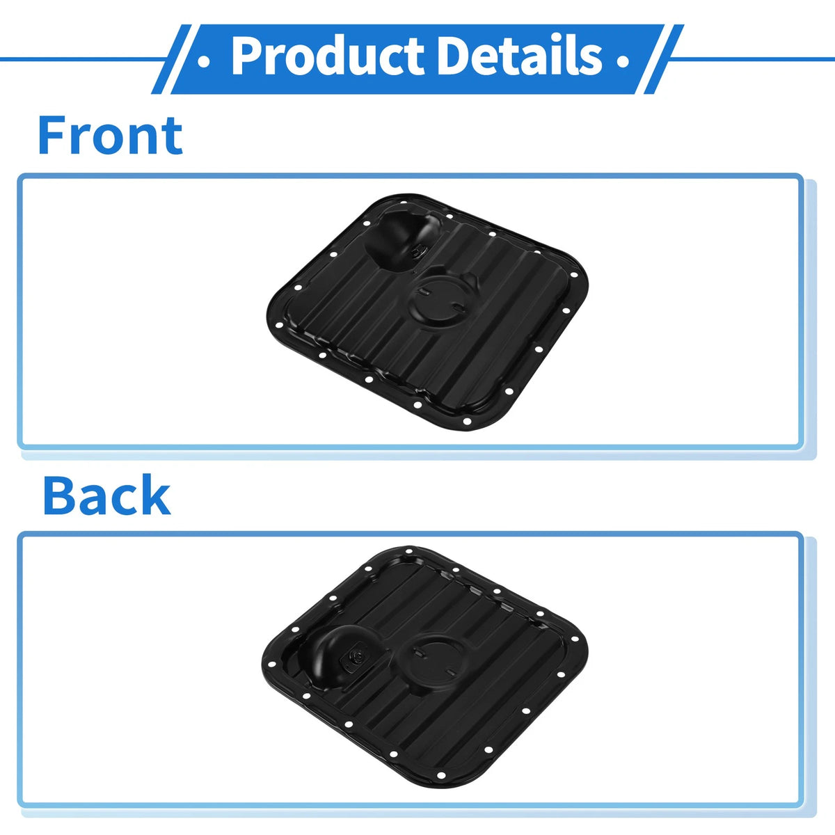 Engine Oil Pan for Toyota Lexus GS 2012 Steel Black (2012)
