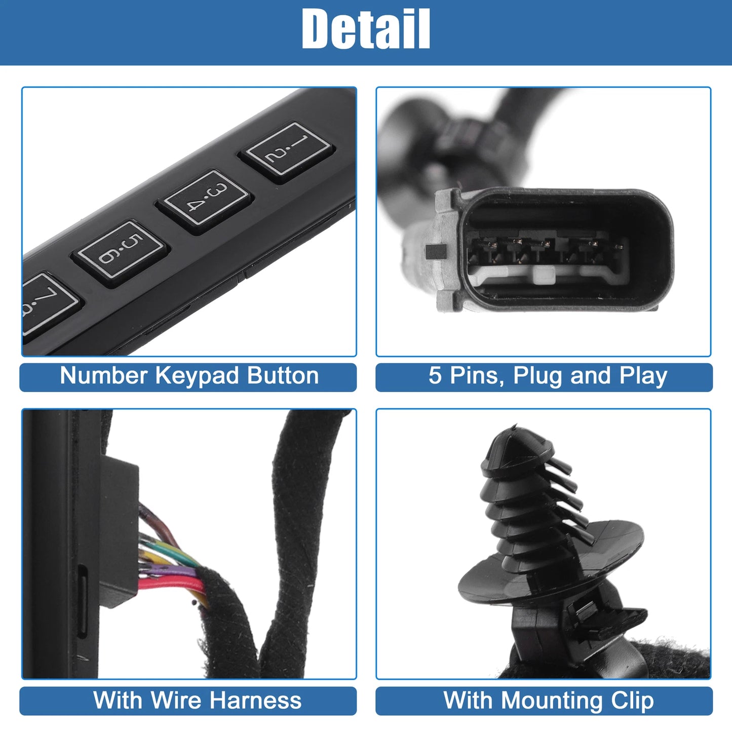 Keyless Entry Keypad for Ford F-150 F-250 F-350 (2017-2020)
