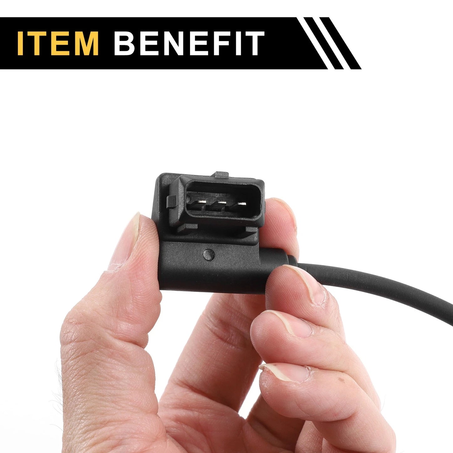 1 Pc Crankshaft Position Sensor for BMW E34 520i (1987-1990)