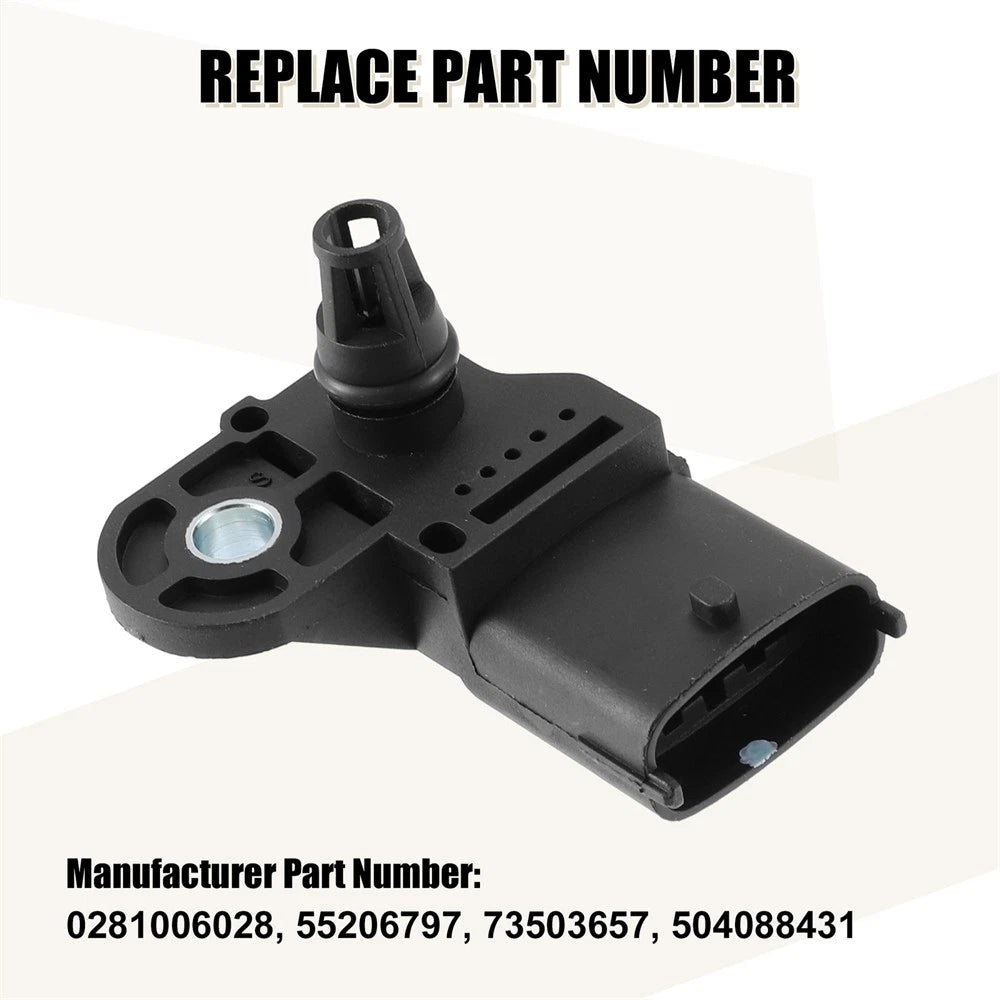 Boost Pressure Sensor for Fiat, Opel, Saab, Jeep, Honda, Ford, Suzuki, Nissan