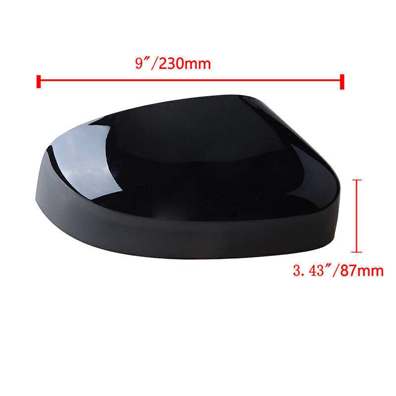 Rear View Mirror Cover Cap Gloss Black for Ford Focus (2011-2014)