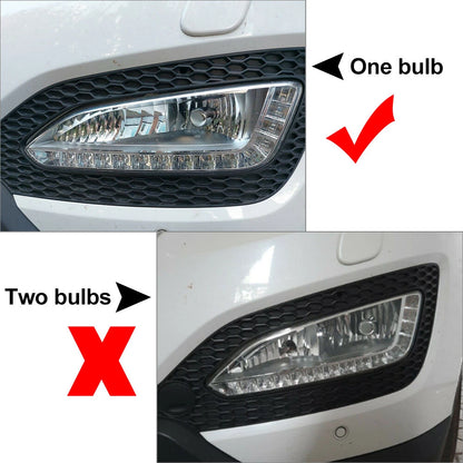 ABS LED Daytime Running Lights for Hyundai Santa Fe/IX45 (2013-2015)