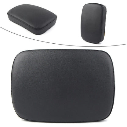 Rear Passenger Pillion Pad Seat with 6 Suction Cups for Harley Bobber Chopper