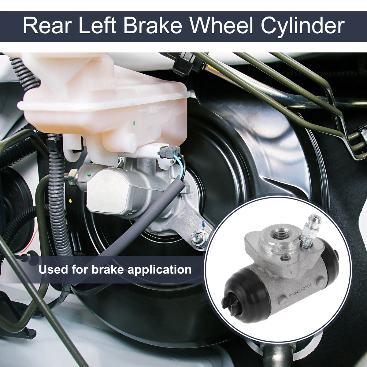 Rear Left Brake Wheel Cylinder for Toyota Corolla (2003–2008)